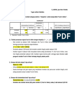 Interpretasi Uji Analisis Data Statistik