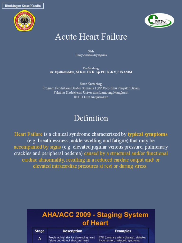 Understanding Acute Heart Failure | PDF