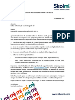 Comunicado Icfes 1er Semestre 2021