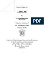 DOCUMENTATION OF TABLET PC