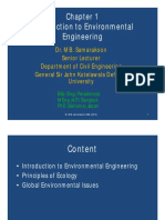 Intro to Environmental Engineering