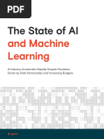 The State of AI: and Machine Learning