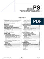 Power Steering System: Section