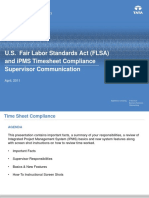 Timesheet Compliance DECK For Supervisors