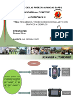 Tarea - 10 - Resumen Del Tipo de Codigos de Falla DTC Con Graficos y Ejemplos