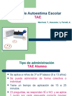 Introduccion Test de Autoestima Escolar