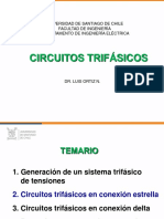 Circuitos trifásicos y cálculo de potencia en sistemas trifásicos