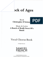 Rock of Ages - Vocal Chorus Book