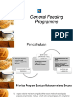 Feeding Programme Optimisation