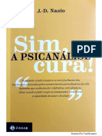 J. D. Nasio Sim a Psicanalise Cura