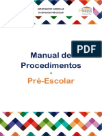 Manual de Procedimentos - Pré-Escolar