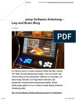 Arcade Bartop Software Anleitung - Leg and Brain Blog