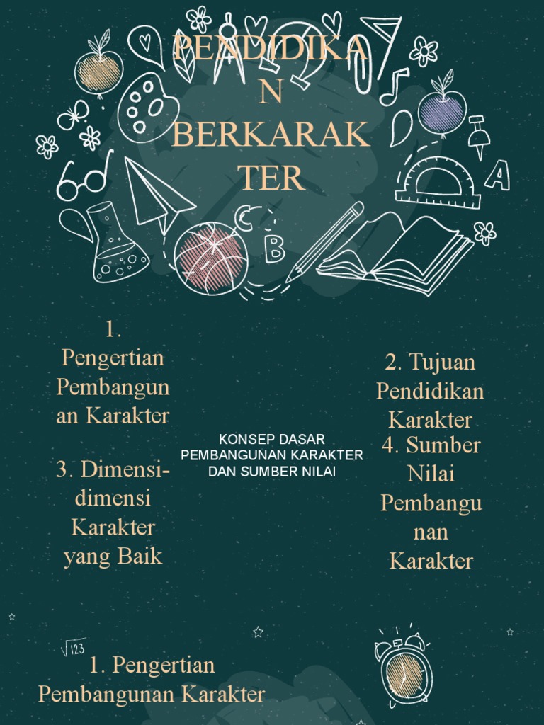 Pembangunan Karakter dalam Pendidikan | PDF
