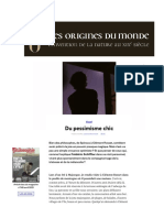 Schiffter, Frédéric - Pesimismo chic - Philosophie magazine
