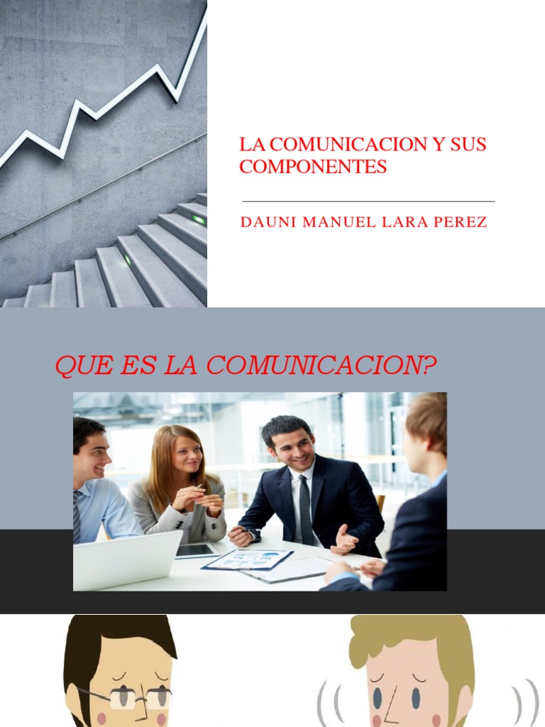 La Comunicacion y Sus Componentes Nuevo | PDF