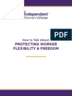 How To Talk About Protecting Worker Flexibility and Freedom
