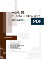 Análisis Cuenta Pública 2021