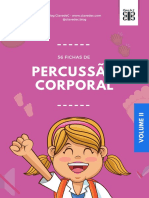 56 Fichas de Percussão Corporal - Vol II