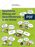 Sprachfoerderung in Der Schule