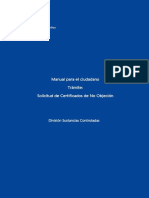 MA-13010-003 Certificado de No Objeción - 2 - 0