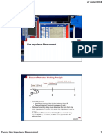 Line Impedance Measurement: Zone 1 (0 MS)