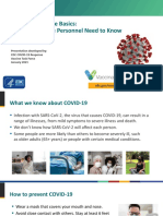 COVID-19 Vaccine Basics: What Healthcare Personnel Need To Know