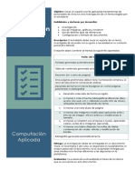 Investigación Computación Aplicada