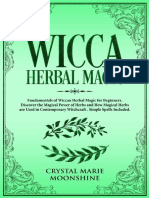 Wicca. Herbal Magic Crystal Marie Moonshine