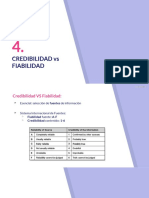 Credibilidad - Vs - Fiabilidad