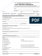 Form 1040 Return Delinquency: Contact Information