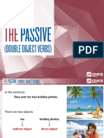 5 The Passive Double Object Verbs
