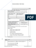 Edexcel - Density and Upthrust MS