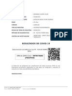 Resultados de Covid-19