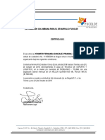 Certificación Laboral 1