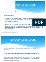 Etica Profesional-Del Abogado. Unidad I