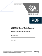 FM62429 Serial Data Control Dual Electronic Volume: Specification