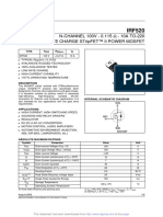 N-CHANNEL 100V - 0.115 - 10A TO-220 Low Gate Charge Stripfet™ Ii Power Mosfet