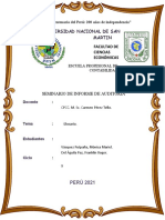 Glosario de Seminario de Informe de Auditoría