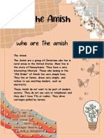 Who Are The Amish