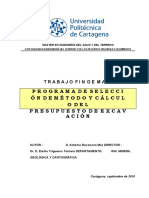 PROGRAMA DE SELECCIÓN DE METODO Y CALCULO