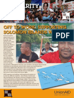 Off To Work: Supporting Solomon Islands Workers: Solidarity