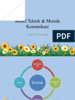 Model Teknik & Metode Komunikasi