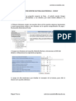 Guía de Cómo Emitir Factura Electrónica – Sunat