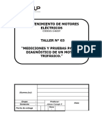 03 Mediciones y Pruebas para El Diagnóstico de Un Motor Trifásico.