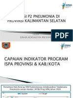 Situasi p2 Pneumonia Di Provinsi Kalimantan Selatan