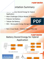 Narada Battery For Hybrid Solution