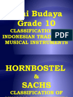 Seni Budaya Grade 10: Classification of Indonesian Traditonal Musical Instruments