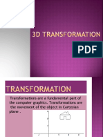 3D Transformation