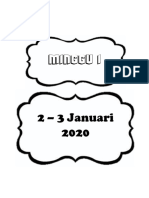 MINGGU 2020