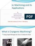 Cryogenic Machining and Its Applications